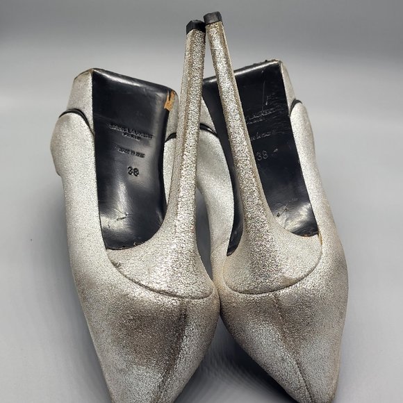 Saint Laurent Janis Platform Pumps - Picture 7 of 17